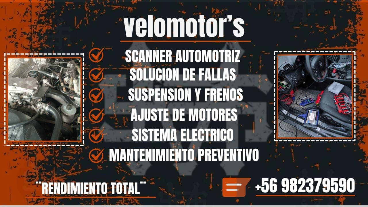 Servicios de Velomotor's: scanner, frenos, motores y más